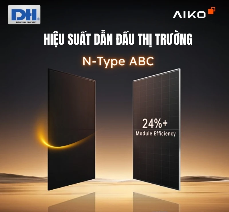 Tấm pin mặt trời Aiko dẫn đầu hiệu suất