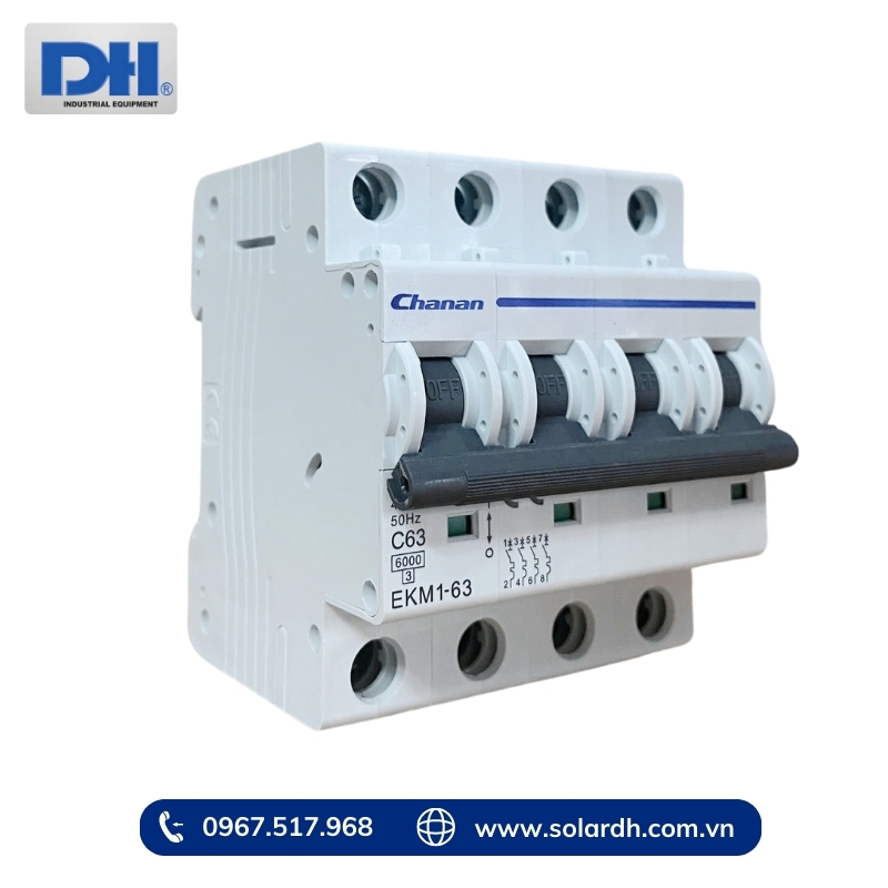 MCB AC 63A 4P Chanan