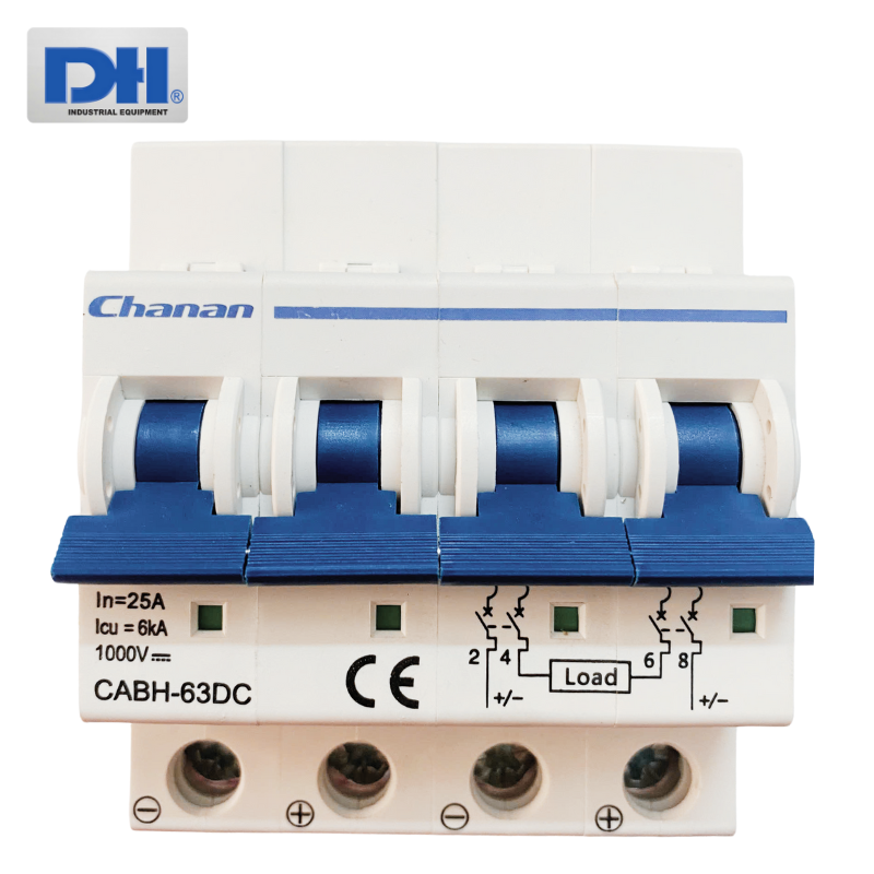 Thiết bị đóng cắt mạch điện Chanan MCB DC 25A 1000V