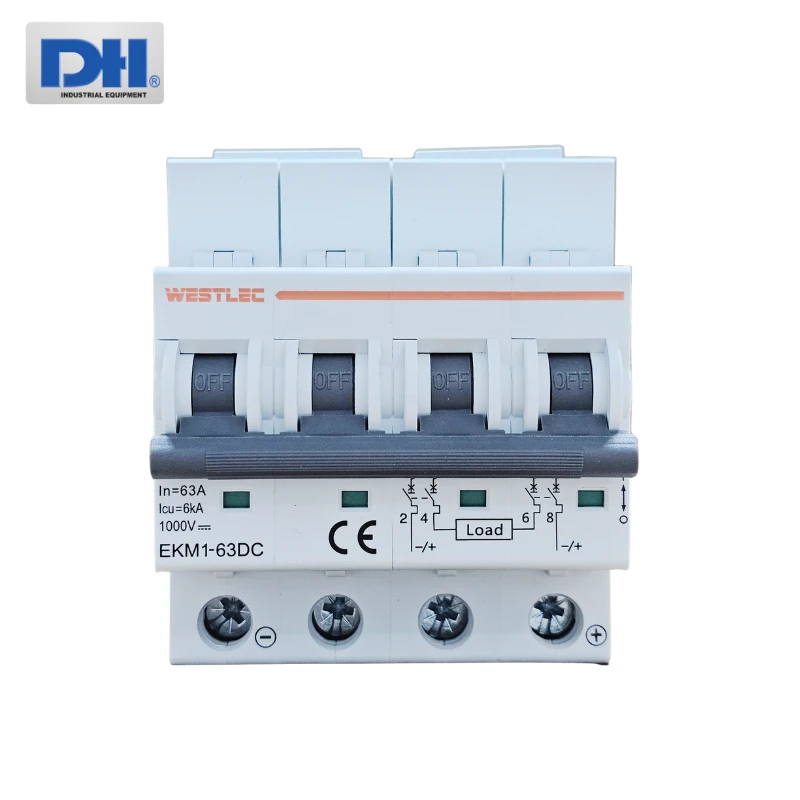 MCB DC 4P 63A 1000VDC WESTLEC