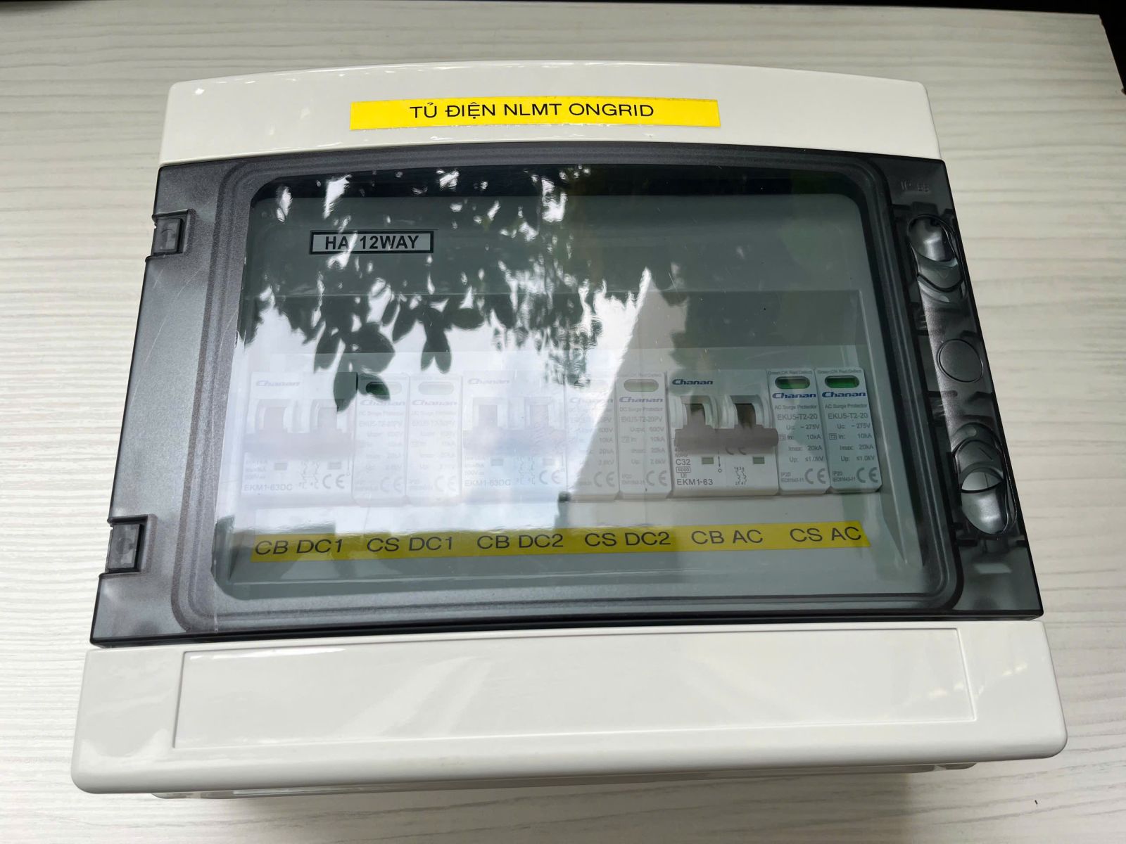 Tủ điện 6kW hòa lưới 1 pha