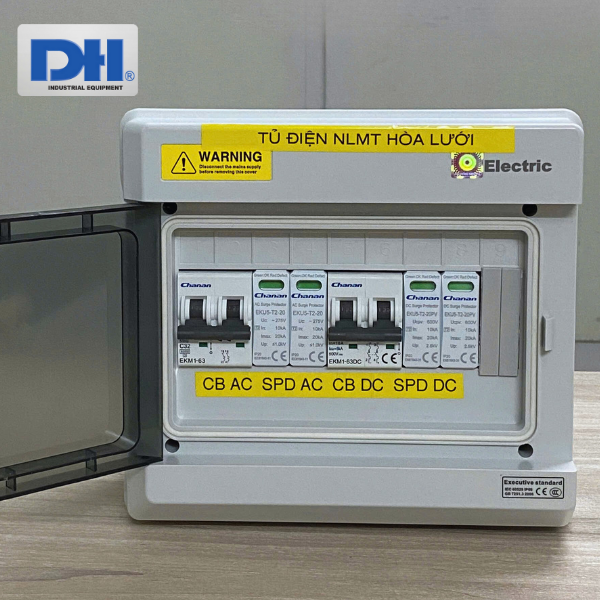 Tủ điện hòa lưới 3kW 1 pha