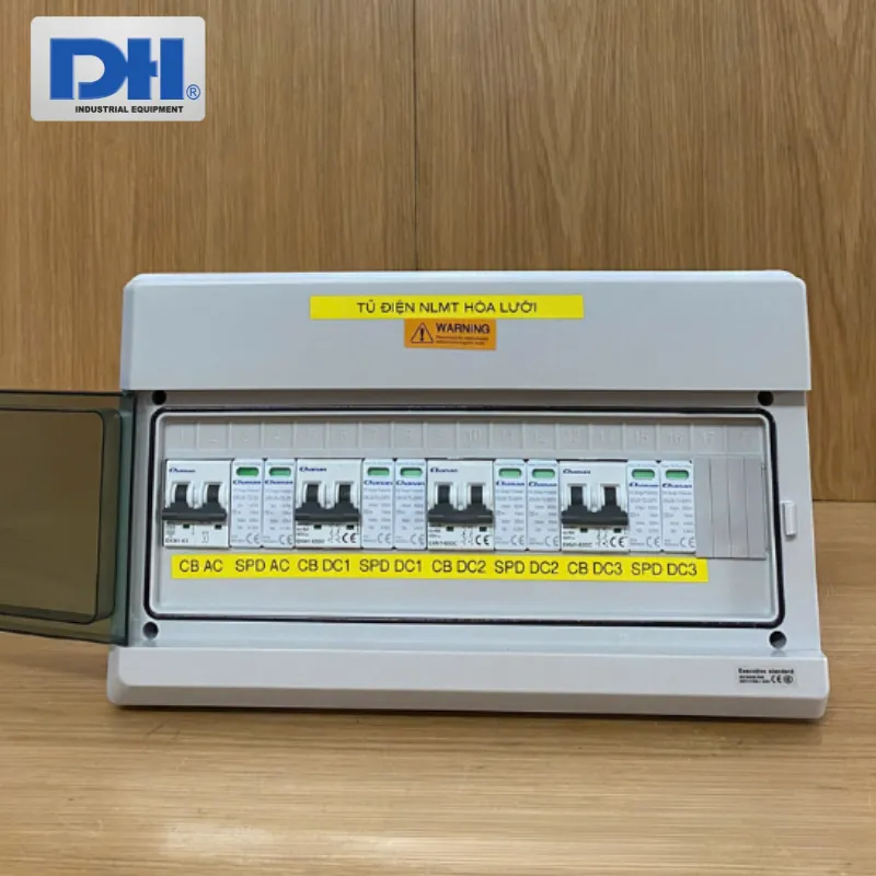 Tủ điện hòa lưới 8kW - 10kW 1 pha 3 String