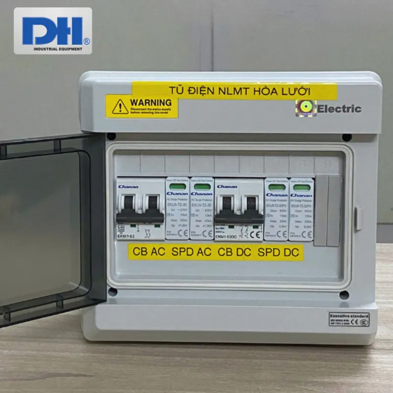 Tủ điện hòa lưới 3kW 1 pha