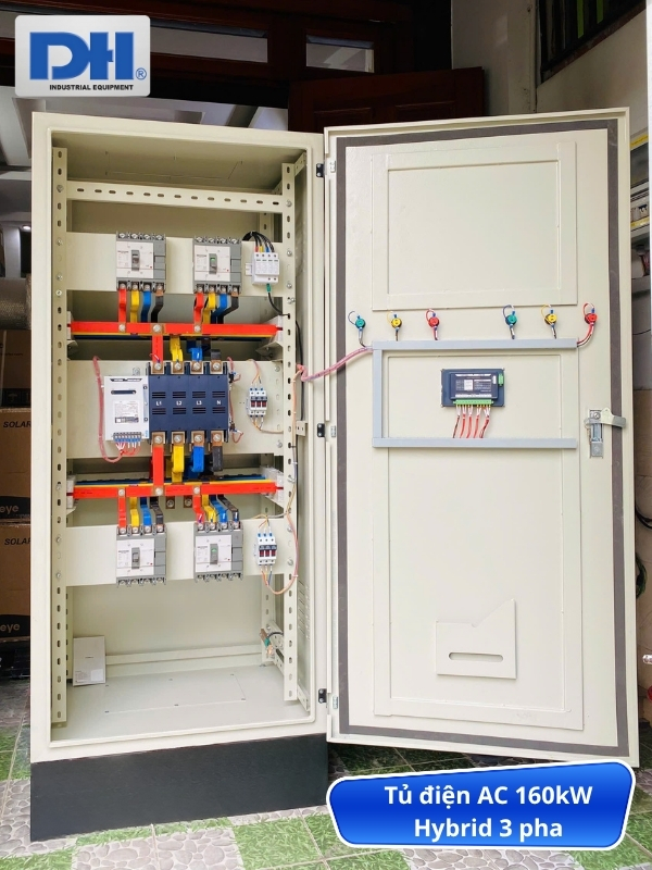 Tủ điện Hybrid 160kW 3 pha AC