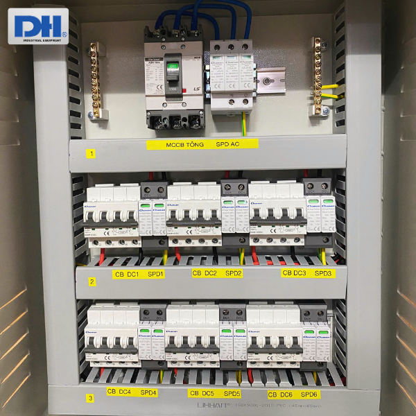 Tủ điện năng lượng mặt trời hòa lưới 30kW-40kW-50kW