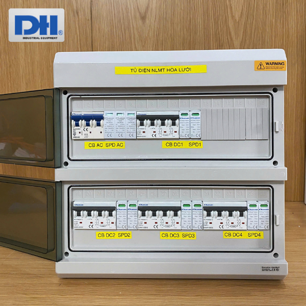 Tủ điện hòa lưới 20kW 3 pha