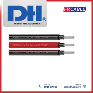 C&aacute;p Điện Mặt Trời FRCABLE 4mm2 1.5KV H1Z2Z2-K Đen