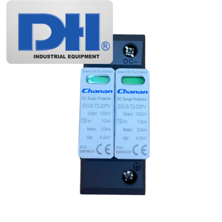 Chống sét lan truyền SPD Chanan 20kA 1000V 2P| EKU5-T2-20PV-2M1000