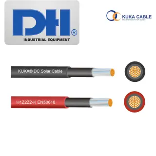 D&acirc;y C&aacute;p Điện Mặt Trời KUKA 4mm2 1500V H1Z2Z2-K