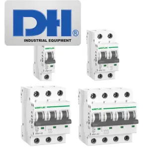 MCB AC Westlec WM1-63 1A&ndash;63A | Aptomat AC 6kA