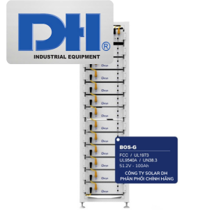 Pin Lưu Trữ Lithium Deye Áp Cao BOS-G | 51.2V-100Ah
