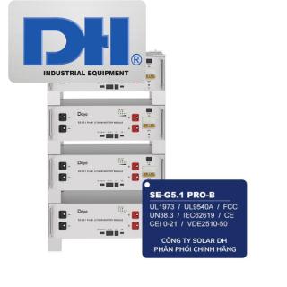 Pin lưu trữ Lithium Deye áp thấp SE-G5.1 Pro-B | 51.2V-100Ah