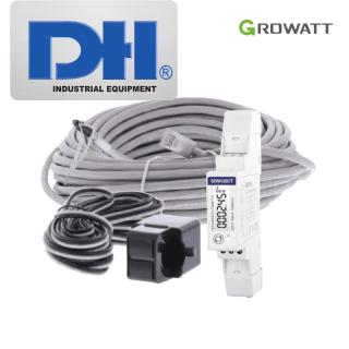 Smart Meter 1 Pha Growatt K&egrave;m CT Gi&aacute;n Tiếp 100A | SPM-CT-E