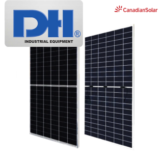 Tấm Pin Canadian 640W N-Type 2 Mặt K&iacute;nh TOPBiHiKu7 | CS7L-640TB-AG