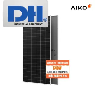 Tấm Pin Mặt Trời Aiko 640W Comet 2U | Hiệu Suất 23.7%