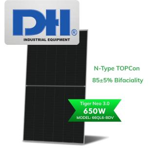 Tấm Pin Năng Lượng Mặt Trời Jinko 650W Tiger Neo 3.0 | 66QL6-BDV