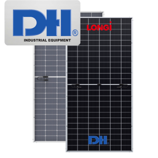 Tấm Pin năng lượng mặt trời LONGI 615W Hi-MO 7| LR7-72HGD-615M