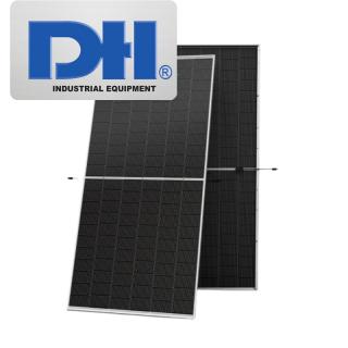 Tấm Pin Năng Lượng Mặt Trời Trina 620W 2 Mặt Kính