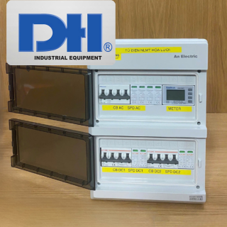 Tủ điện năng lượng mặt trời 10kW hòa lưới 3 pha (2 String)