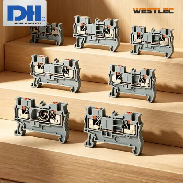 Cầu Đấu Push-in (Push-in Wire Terminal Blocks)