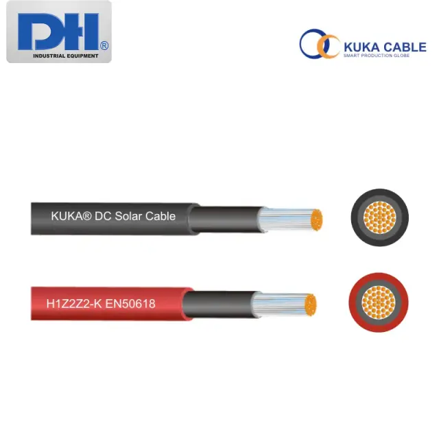 D&acirc;y c&aacute;p DC KUKA 6mm2, 1500V H1Z2Z2-K