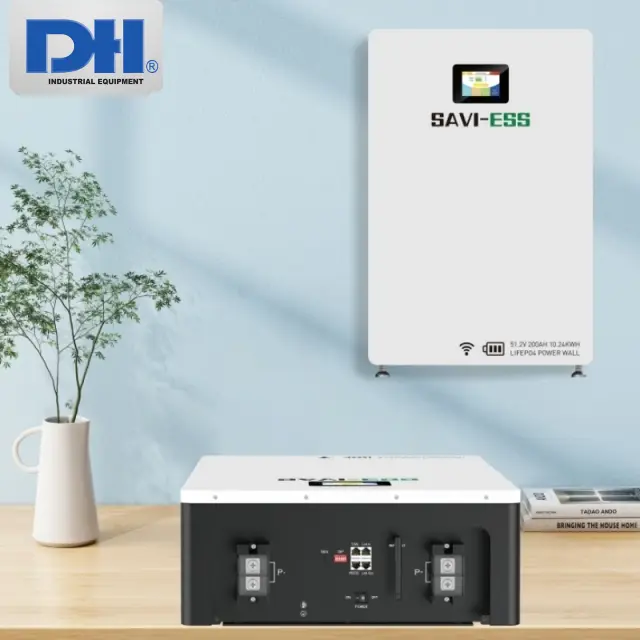 Pin lưu trữ điện mặt trời SAVI-ESS 51.2V 200AH | SAVI-512200