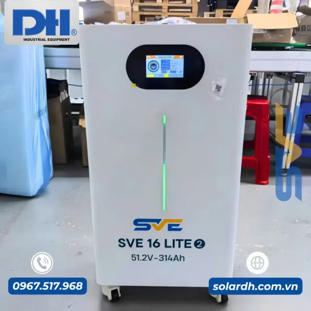 Pin Lưu Trữ Điện Mặt Trời SVE 16 LITE 2 | 51.2V - 314Ah