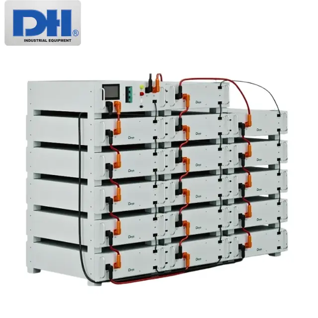 Pin Lưu Trữ Năng Lượng Mặt Trời Deye BOS-W | 51.2V-100Ah &Aacute;p Cao