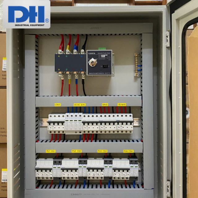 Tủ điện Hybrid 16kW 3 pha năng lượng mặt trời