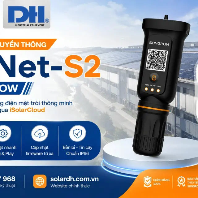 WiNet-S2 Sungrow - Module Truyền Th&ocirc;ng Gi&aacute;m S&aacute;t Từ Xa Qua iSolarCloud
